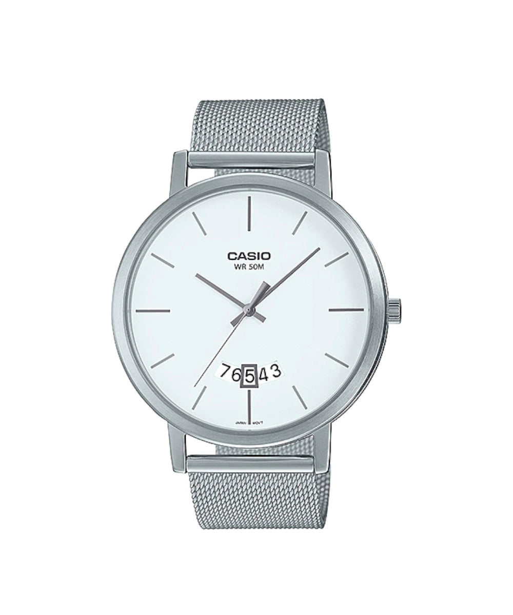 RELOJ PARA HOMBRE CASIO MTP-B100M-7EVDF -BLANCO