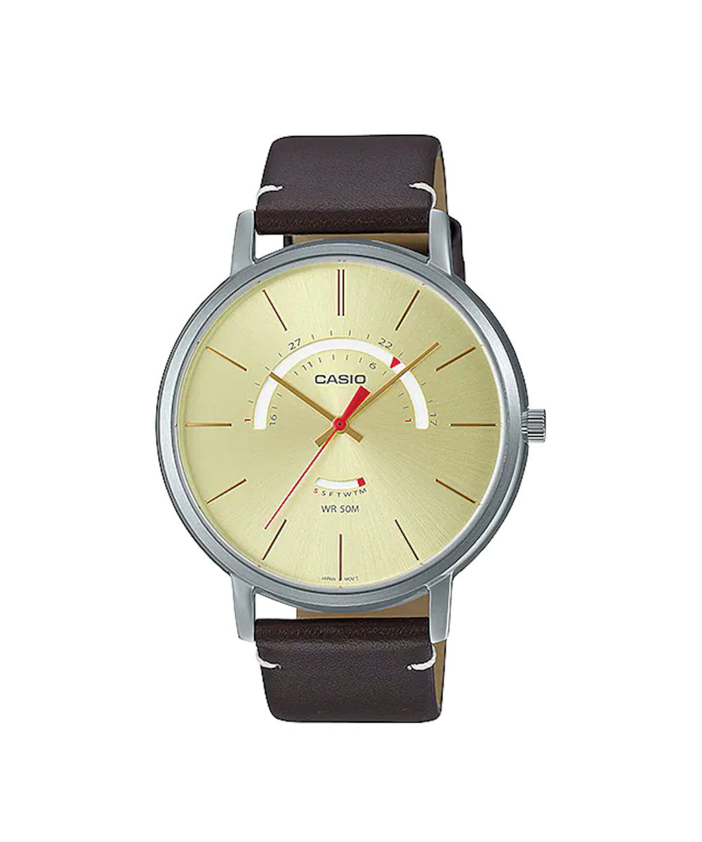 RELOJ PARA HOMBRE CASIO MTP-B105L-9AVDF -AMARILLO