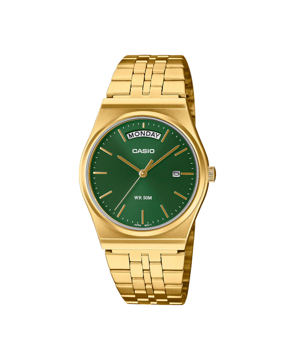 RELOJ PARA HOMBRE CASIO MTP-B146G-3AVDF -VERDE