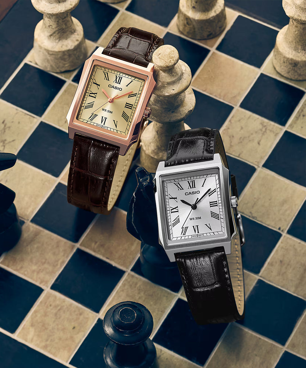 MTP-B190RGL-9BVDF RELOJ PARA HOMBRE CASIO - CAFÉ