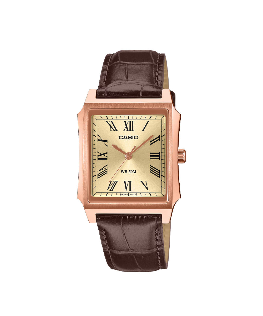 MTP-B190RGL-9BVDF RELOJ PARA HOMBRE CASIO - CAFÉ