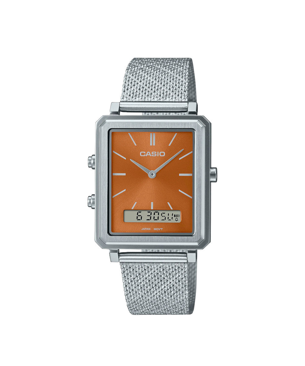 RELOJ PARA HOMBRE CASIO MTP-B205M-5EDF -CAFÉ