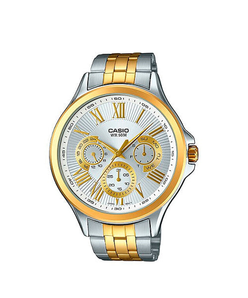RELOJ PARA HOMBRE CASIO MTP-E308SG-7AVDF -BLANCO