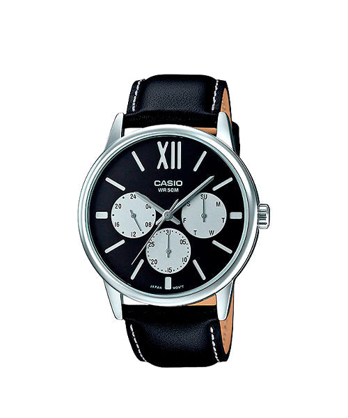 RELOJ PARA HOMBRE CASIO MTP-E312L-1BVDF - NEGRO