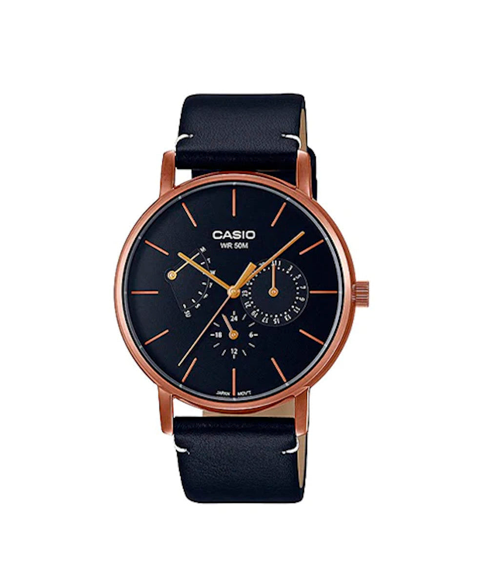 RELOJ PARA HOMBRE CASIO MTP-E320RL-1EVDF - NEGRO