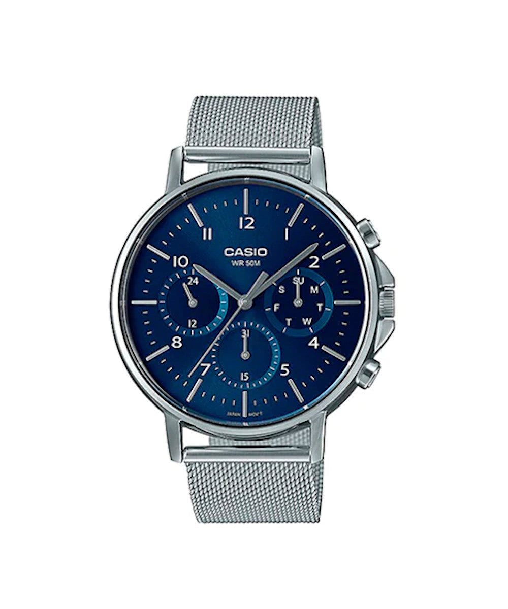 RELOJ PARA HOMBRE CASIO MTP-E321M-2AVDF -AZUL