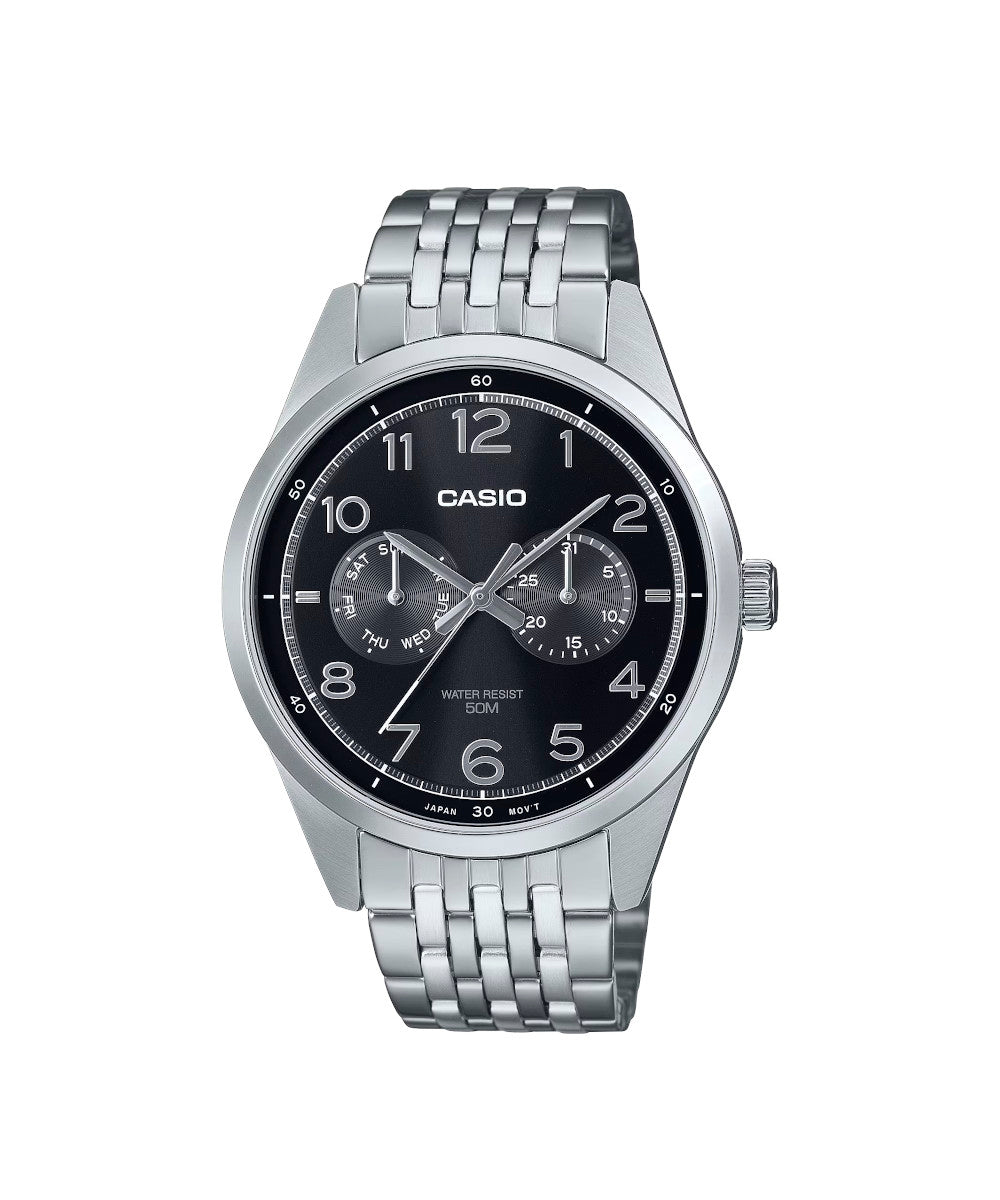 RELOJ PARA HOMBRE CASIO MTP-E340D-1AVDF - NEGRO