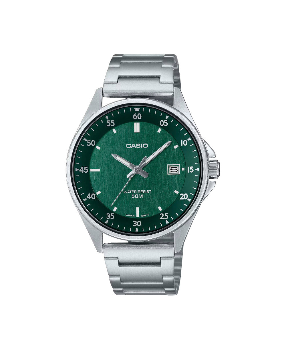 RELOJ PARA HOMBRE CASIO MTP-E705D-3EVDF -VERDE