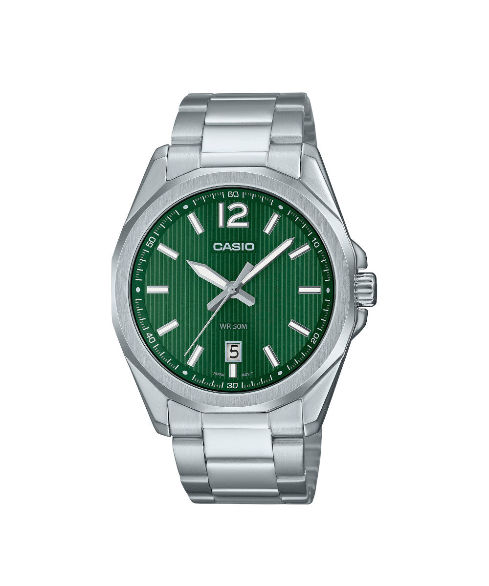 RELOJ PARA HOMBRE CASIO MTP-E725D-3AVDF -VERDE