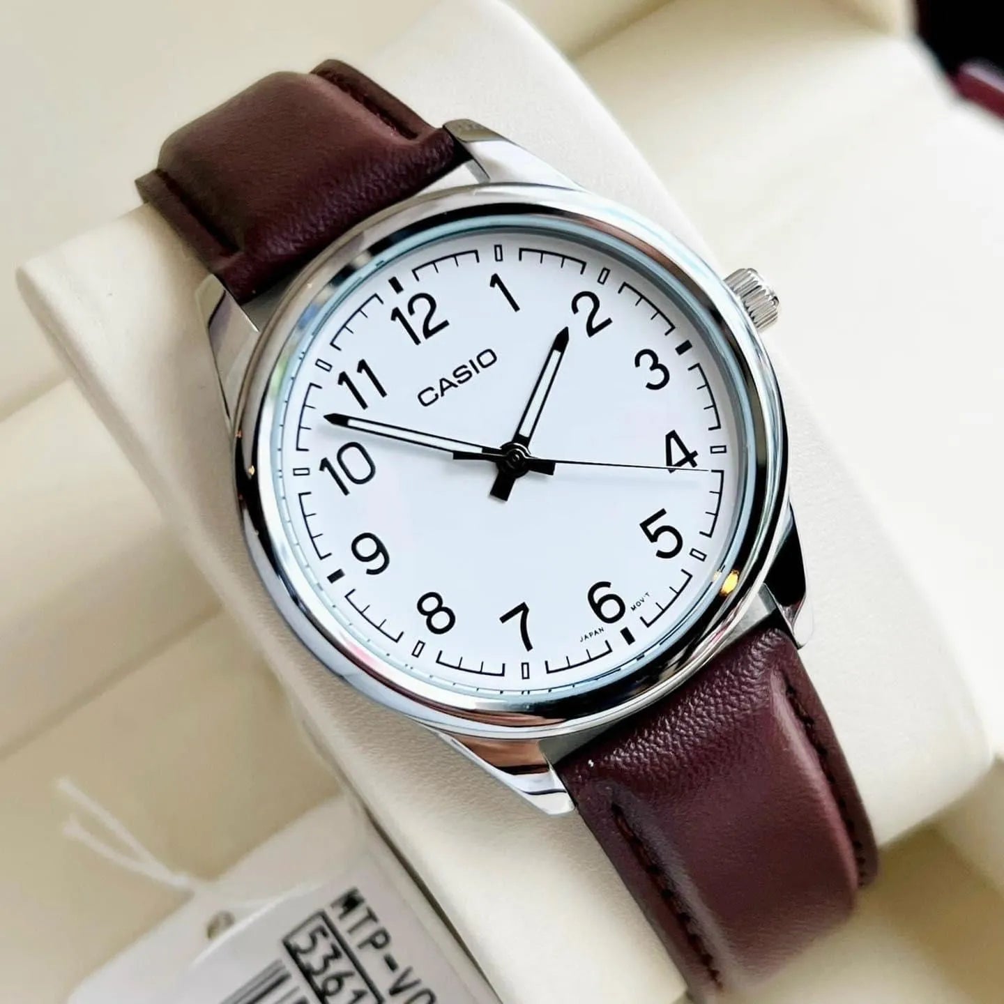 RELOJ PARA HOMBRE CASIO MTP-V005L-7B4UDF -BLANCO