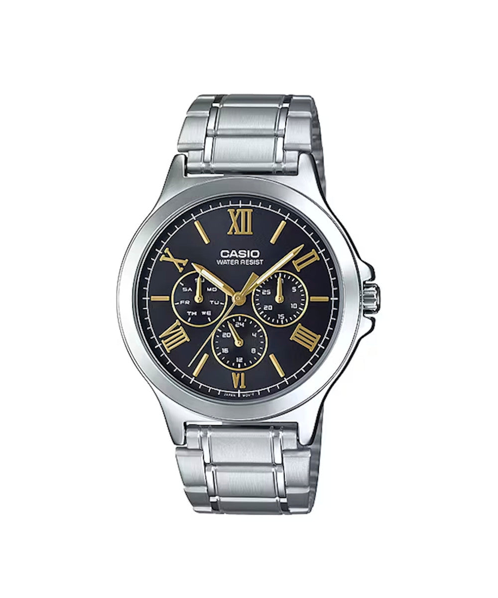 RELOJ PARA HOMBRE CASIO MTP-V300D-1A2UDF -NEGRO