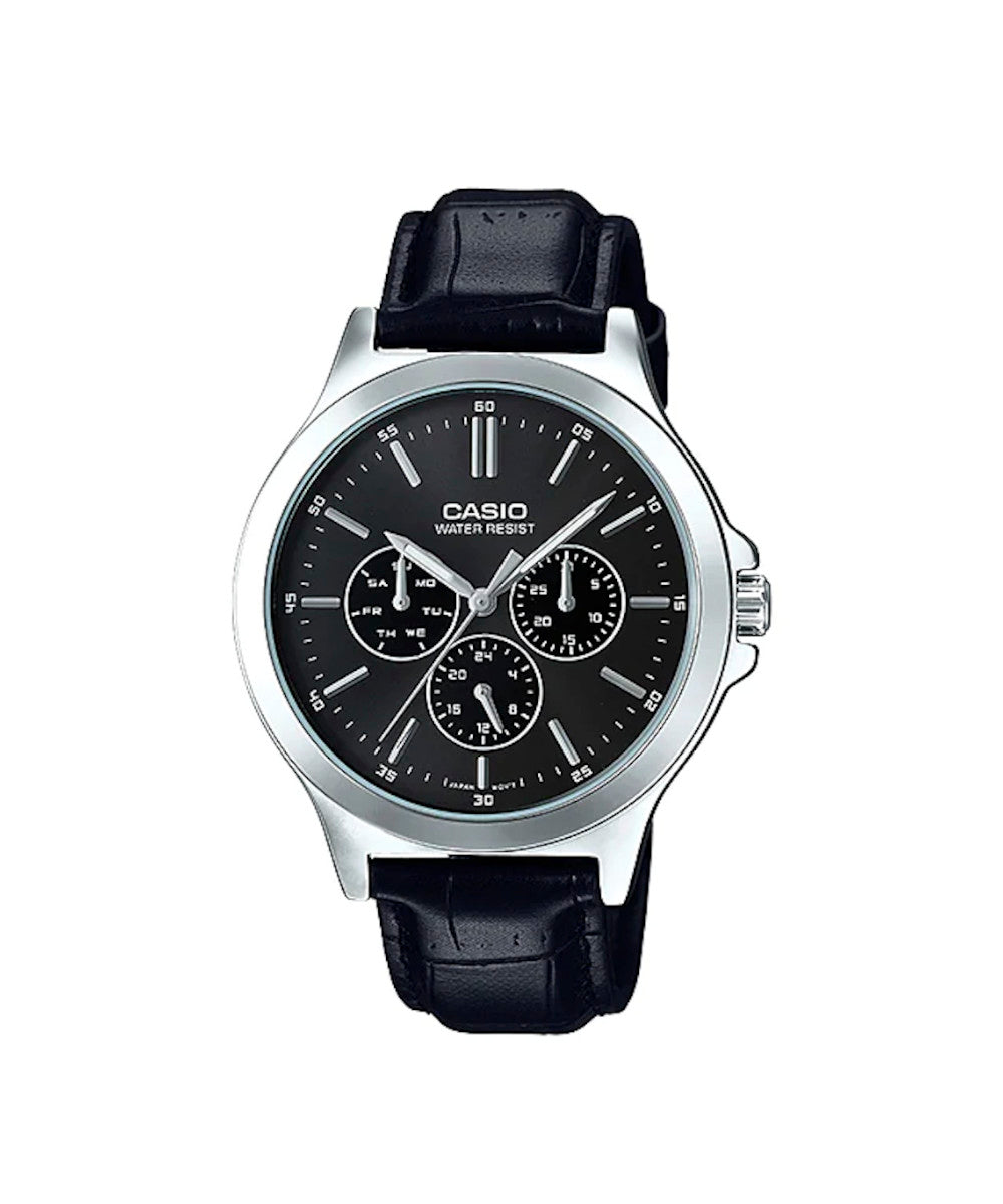 RELOJ PARA HOMBRE CASIO MTP-V300L-1AUDF - NEGRO