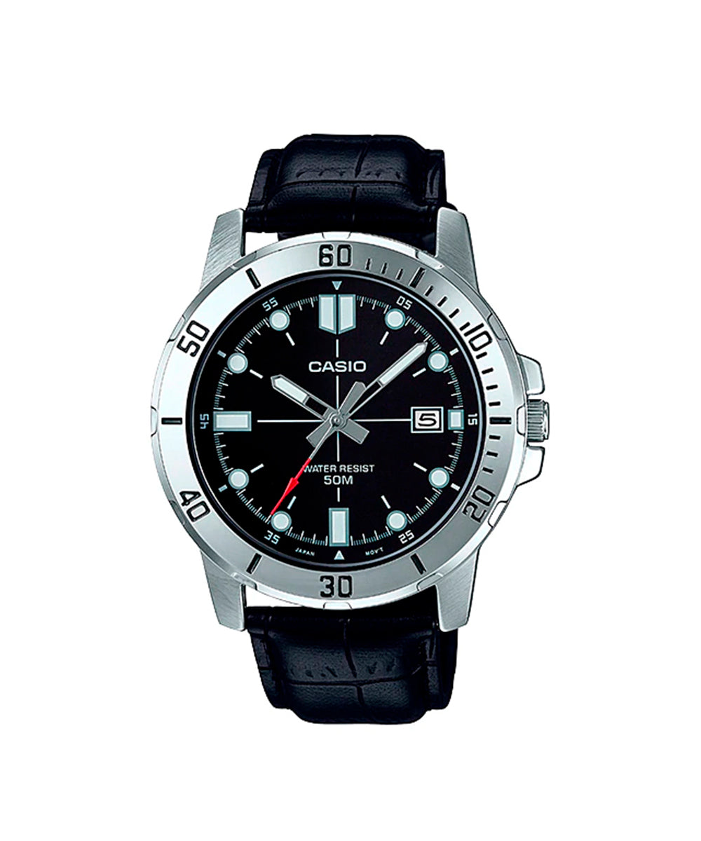 RELOJ PARA HOMBRE CASIO MTP-VD01L-1EVUDF - NEGRO
