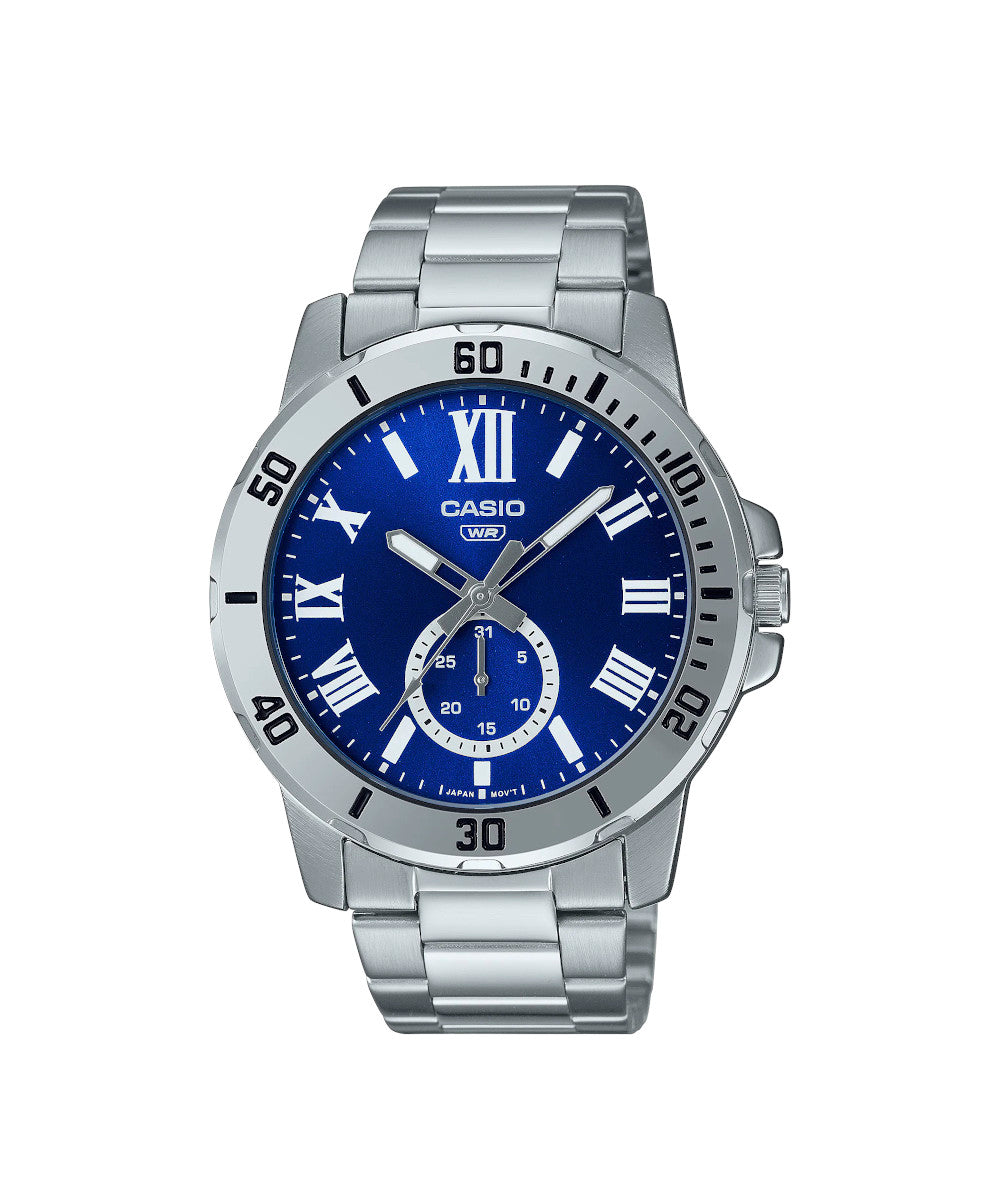 RELOJ PARA HOMBRE CASIO MTP-VD200D-2BUDF -AZUL
