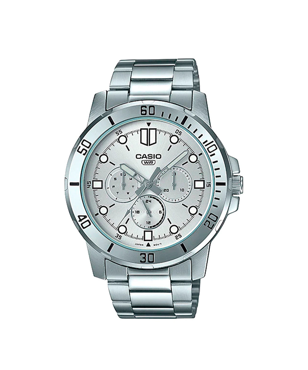 RELOJ PARA HOMBRE CASIO MTP-VD300D-7EUDF -BLANCO