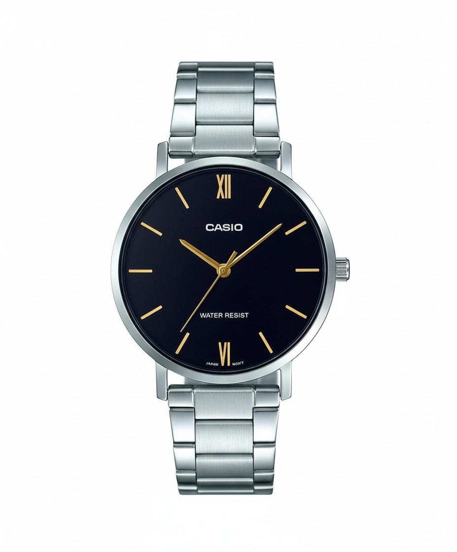 RELOJ PARA HOMBRE CASIO MTP-VT01D-1BUDF -NEGRO