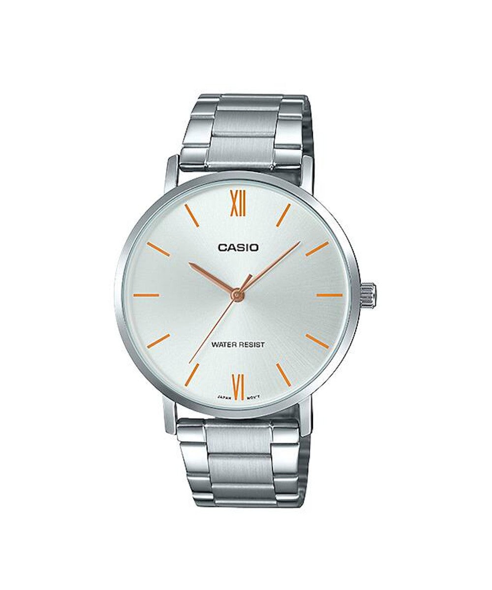 RELOJ PARA HOMBRE CASIO MTP-VT01D-7BUDF -BLANCO