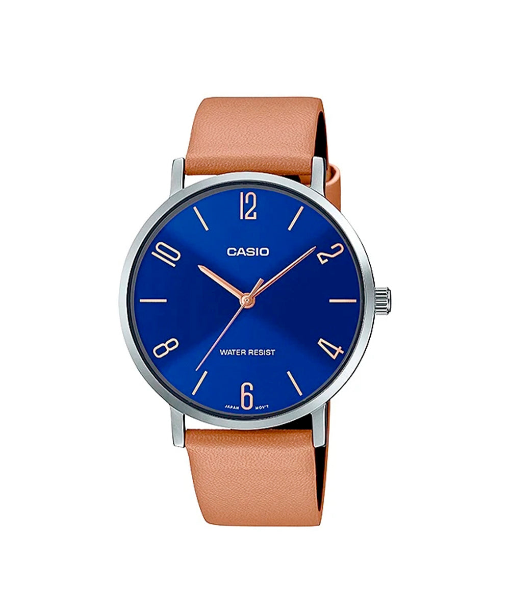 RELOJ PARA HOMBRE CASIO MTP-VT01L-2B2UDF -AZUL