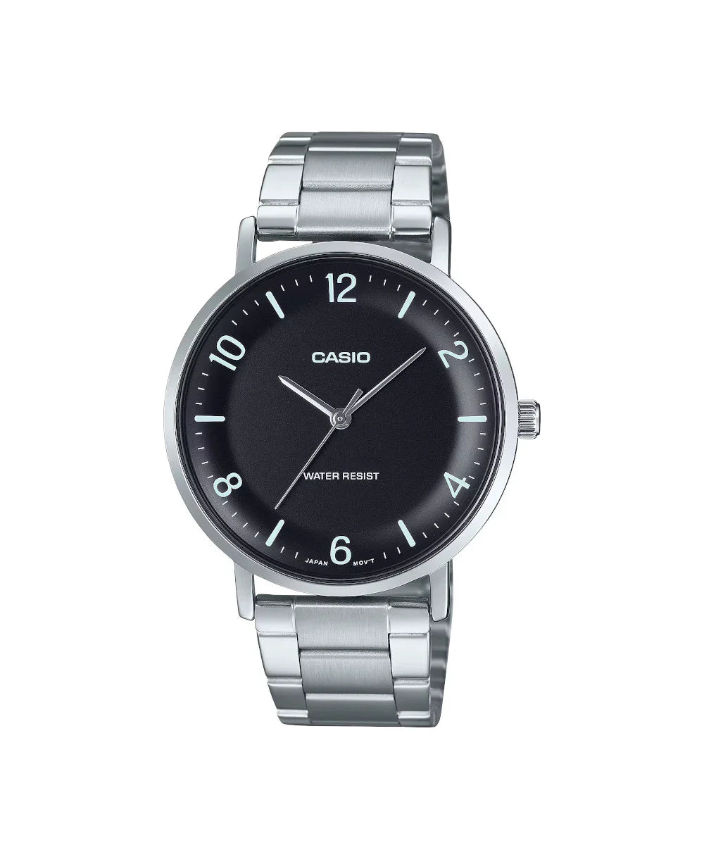 RELOJ PARA HOMBRE CASIO MTP-VT03D-1BDF - NEGRO