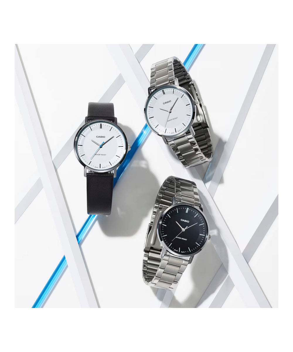 RELOJ PARA HOMBRE CASIO MTP-VT04D-7EDF -BLANCO