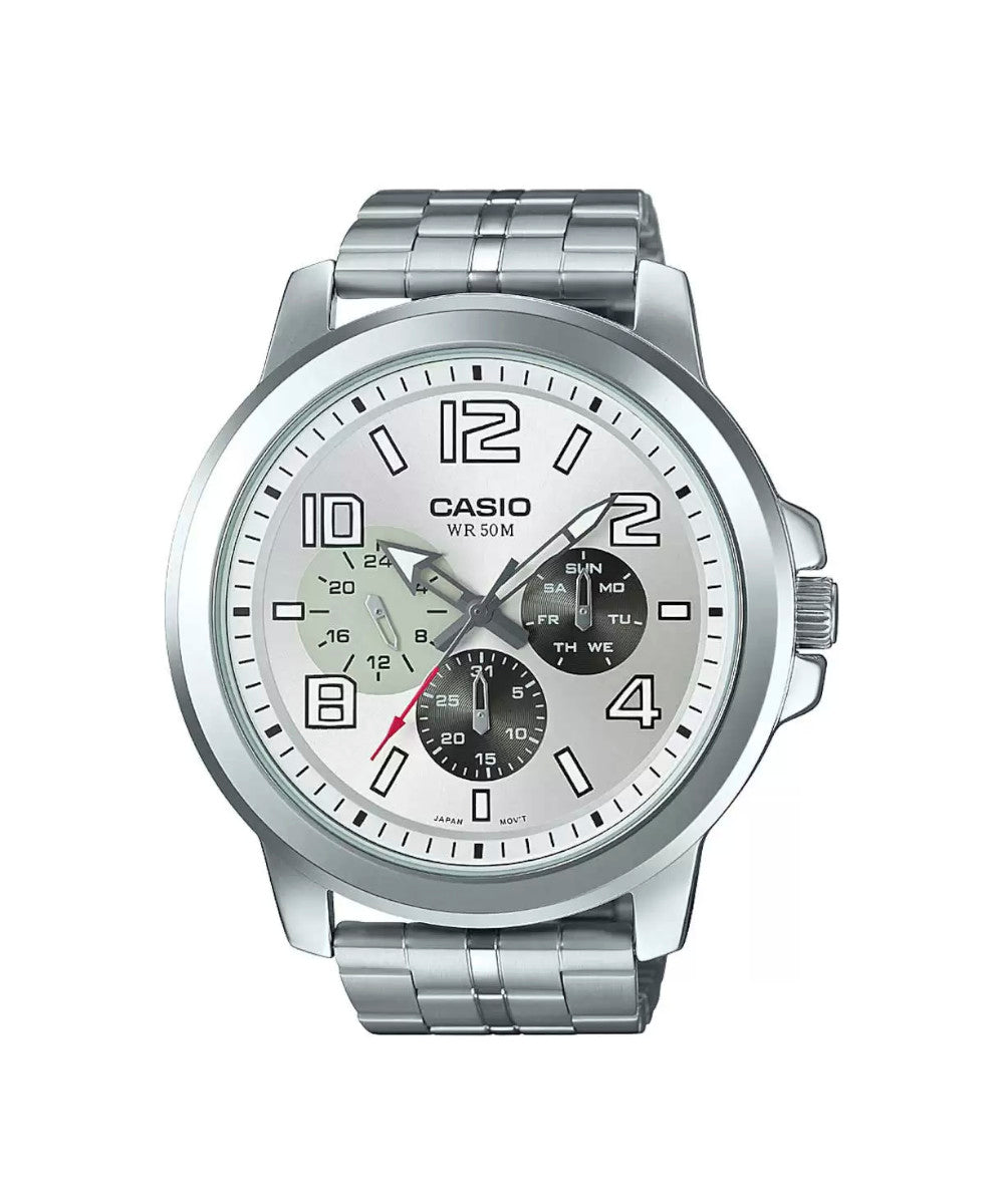 RELOJ PARA HOMBRE CASIO MTP-X300D-7AVDF -BLANCO