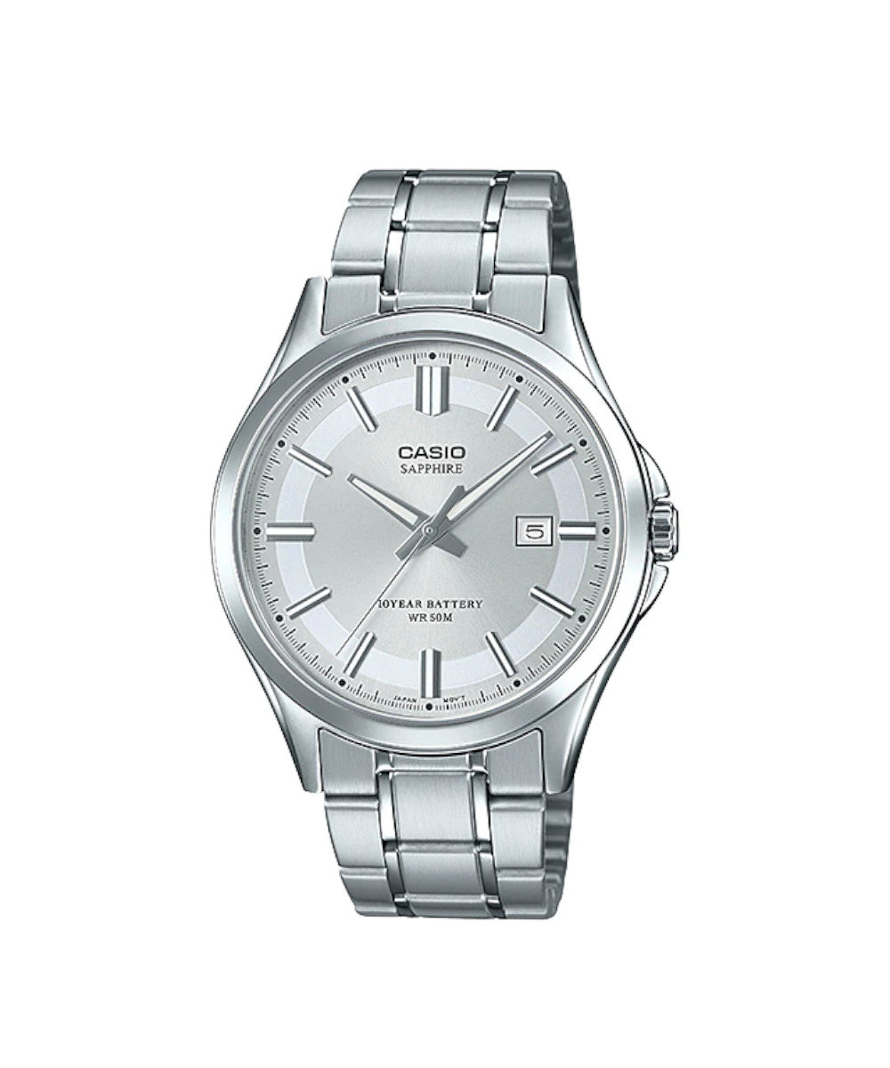 RELOJ PARA HOMBRE CASIO MTS-100D-7AVDF -BLANCO