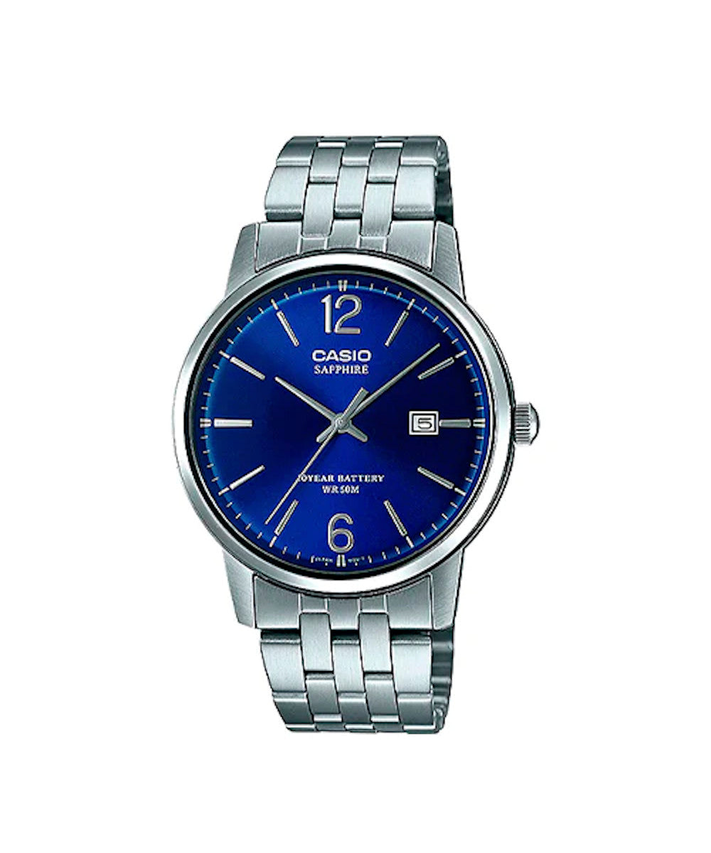 RELOJ PARA HOMBRE CASIO MTS-110D-2AVDF -AZUL