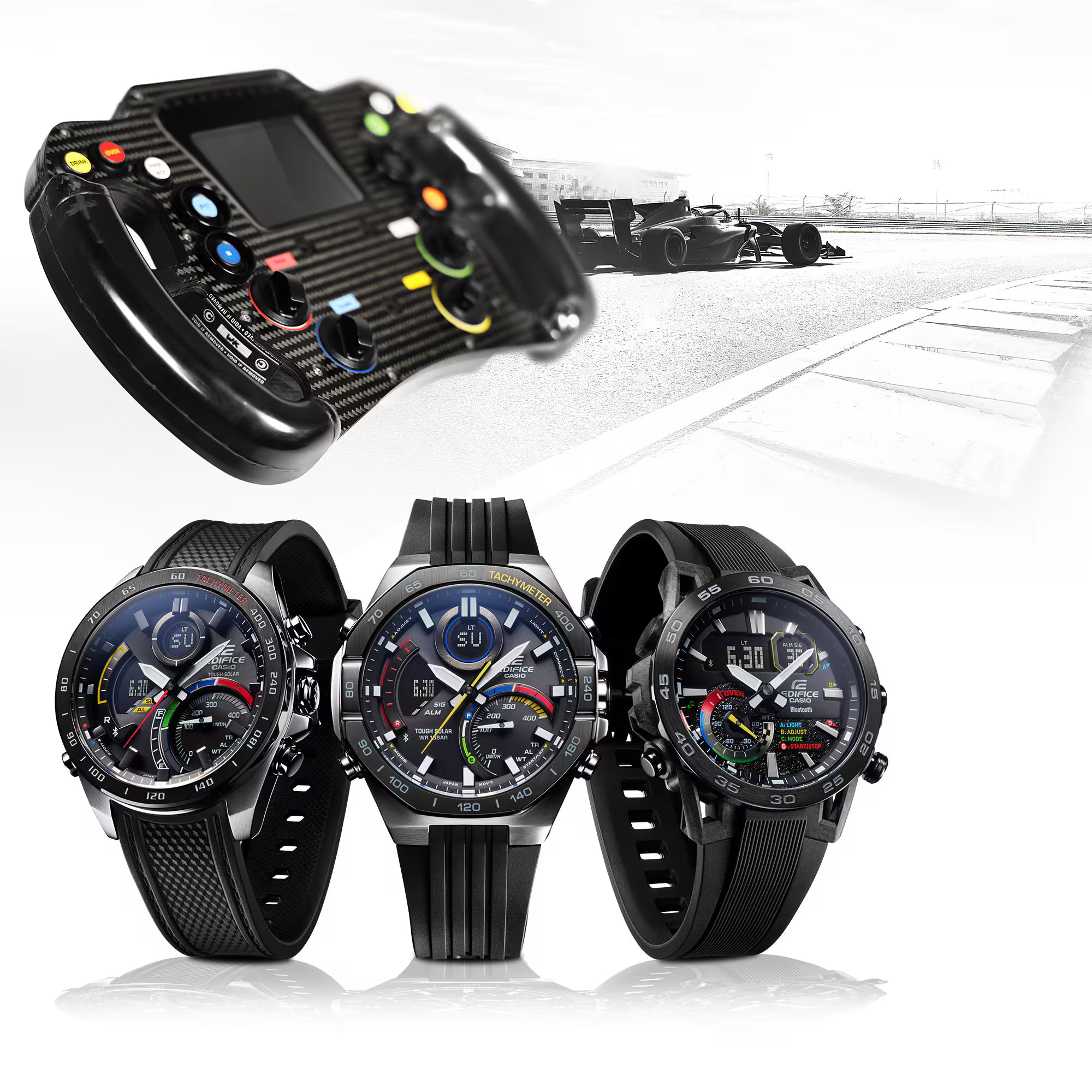 CASIO EDIFICE ECB-40MP-1ADF – RELOJ ANALÓGICO-DIGITAL PARA HOMBRE – NEGRO