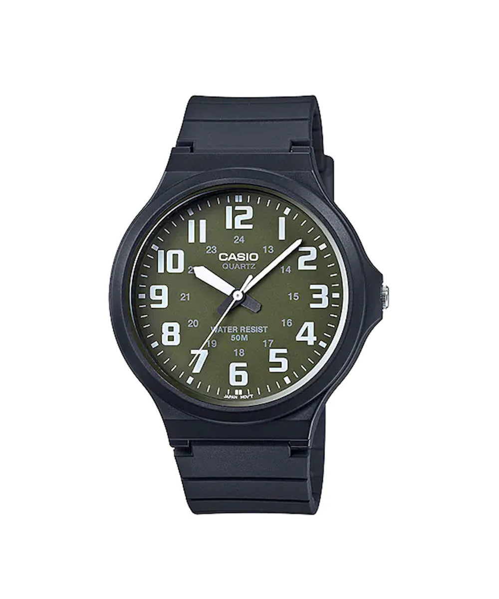 RELOJ PARA HOMBRE CASIO MW-240-3BVDF -NEGRO