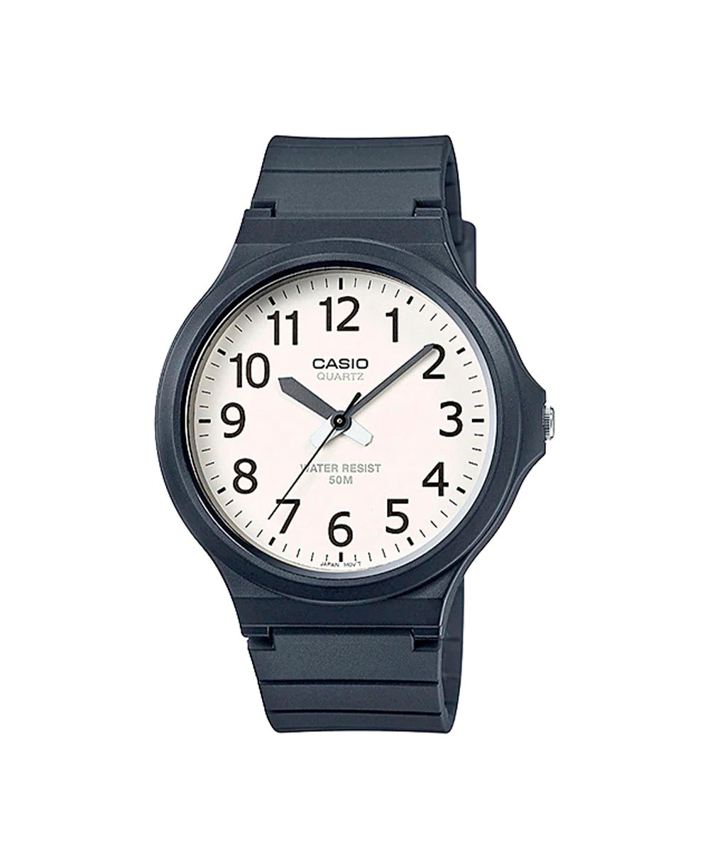 RELOJ PARA HOMBRE CASIO MW-240-7BVDF -BLANCO