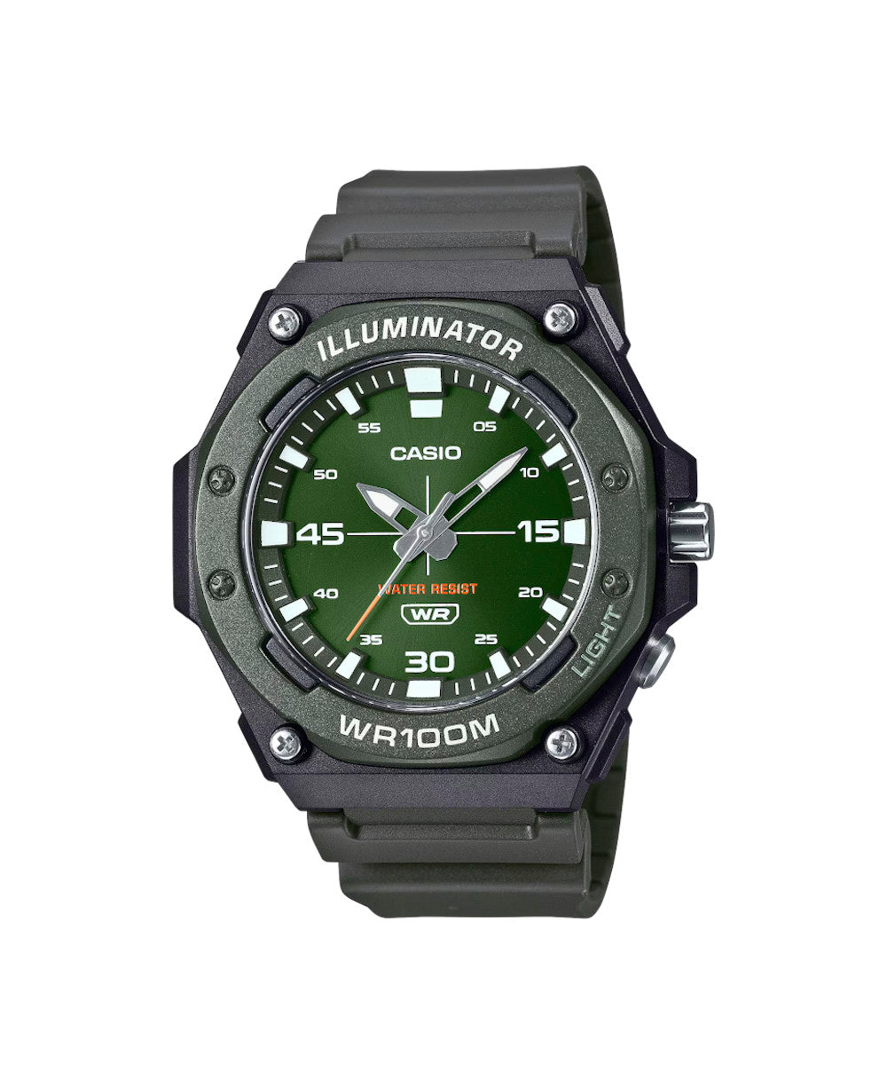 RELOJ PARA HOMBRE CASIO MW-620H-3AVDF -VERDE