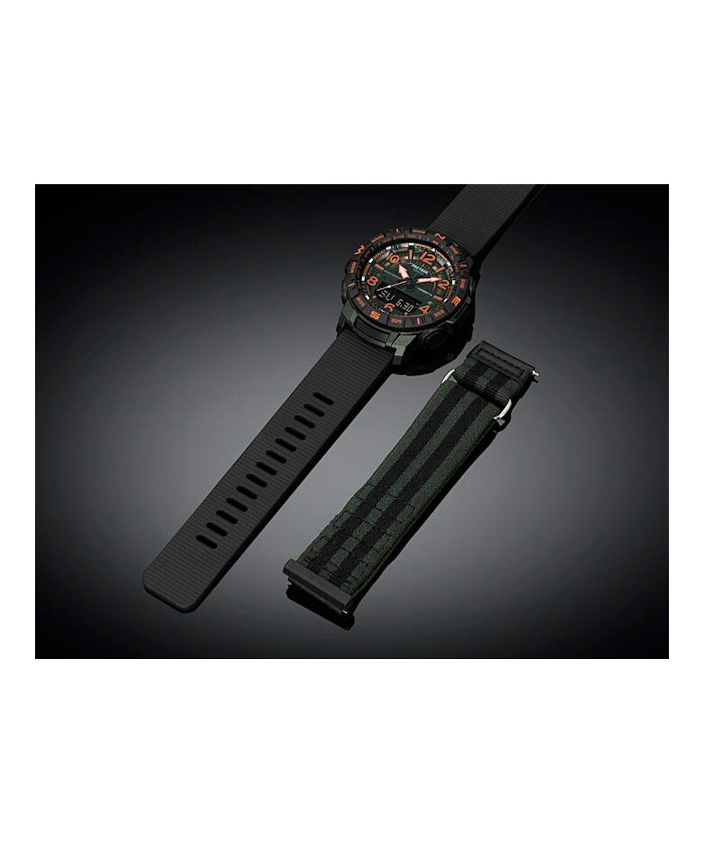 RELOJ PARA HOMBRE CASIO PROTREK  PRT-B50FE-3DR -VERDE