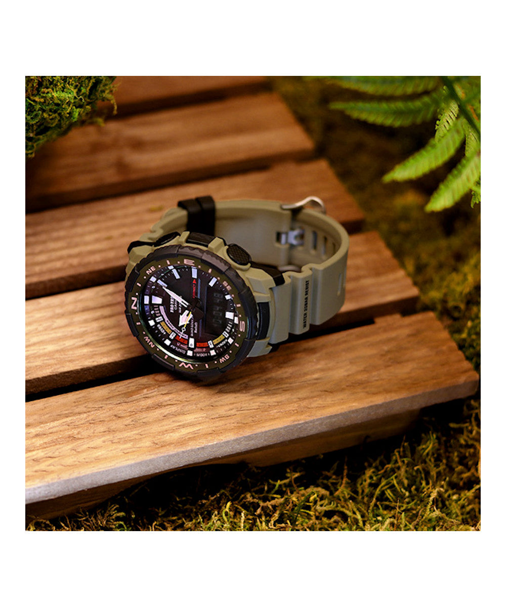 RELOJ PARA HOMBRE CASIO PROTREK PRT-B70-5DR -CAFÉ