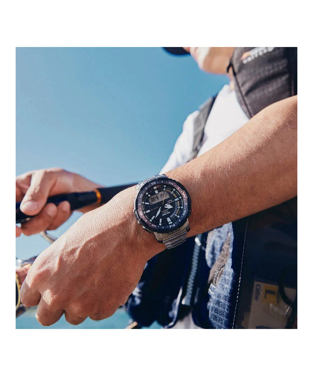 RELOJ PARA HOMBRE CASIO PROTREK PRT-B70T-7DR -GRIS