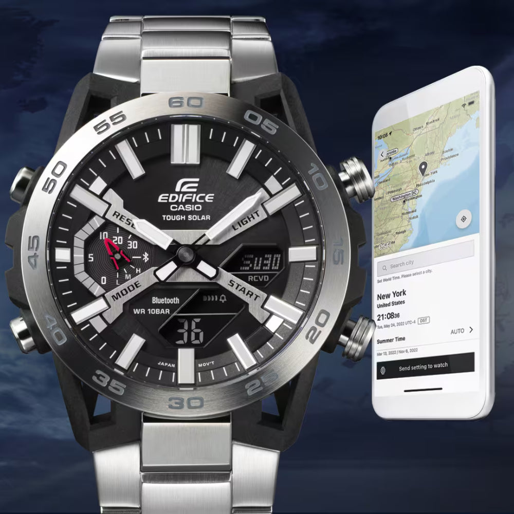 RELOJ CASIO EDIFICE ECB-2000D-1ADF