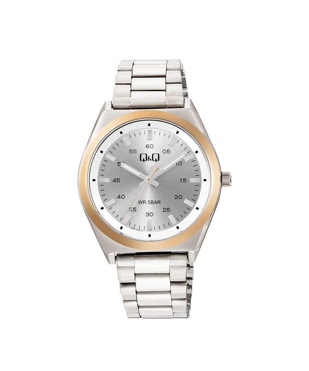 Q80B-003PY RELOJ PARA HOMBRE Q&Q - PLATEADO