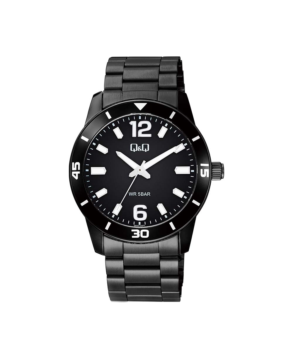 Q85B-006PY RELOJ PARA HOMBRE Q&Q - NEGRO