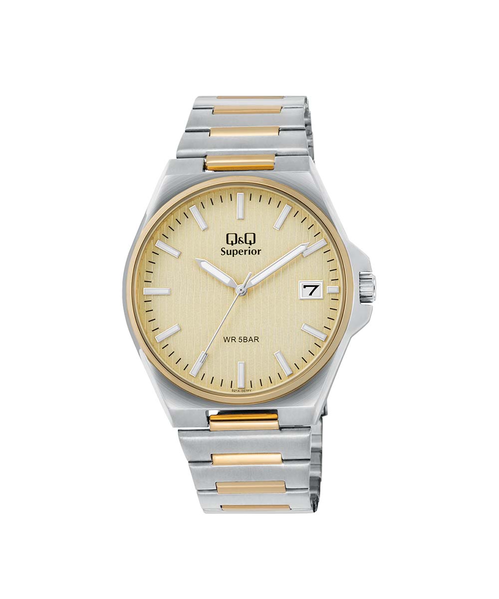 S21A-007PY RELOJ PARA HOMBRE Q&Q - DORADO