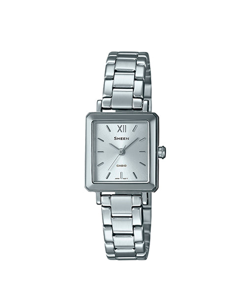 RELOJ PARA MUJER CASIO SHEEN SHE-4538D-7AUDF -BLANCO