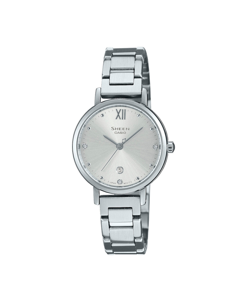 RELOJ PARA MUJER CASIO SHEEN SHE-4540D-7AUDF -BLANCO