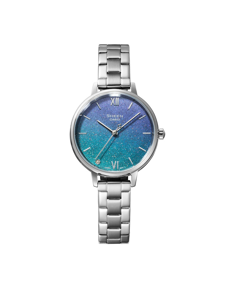 RELOJ PARA MUJER CASIO SHEEN SHE-4548D-2AUDF -AZUL