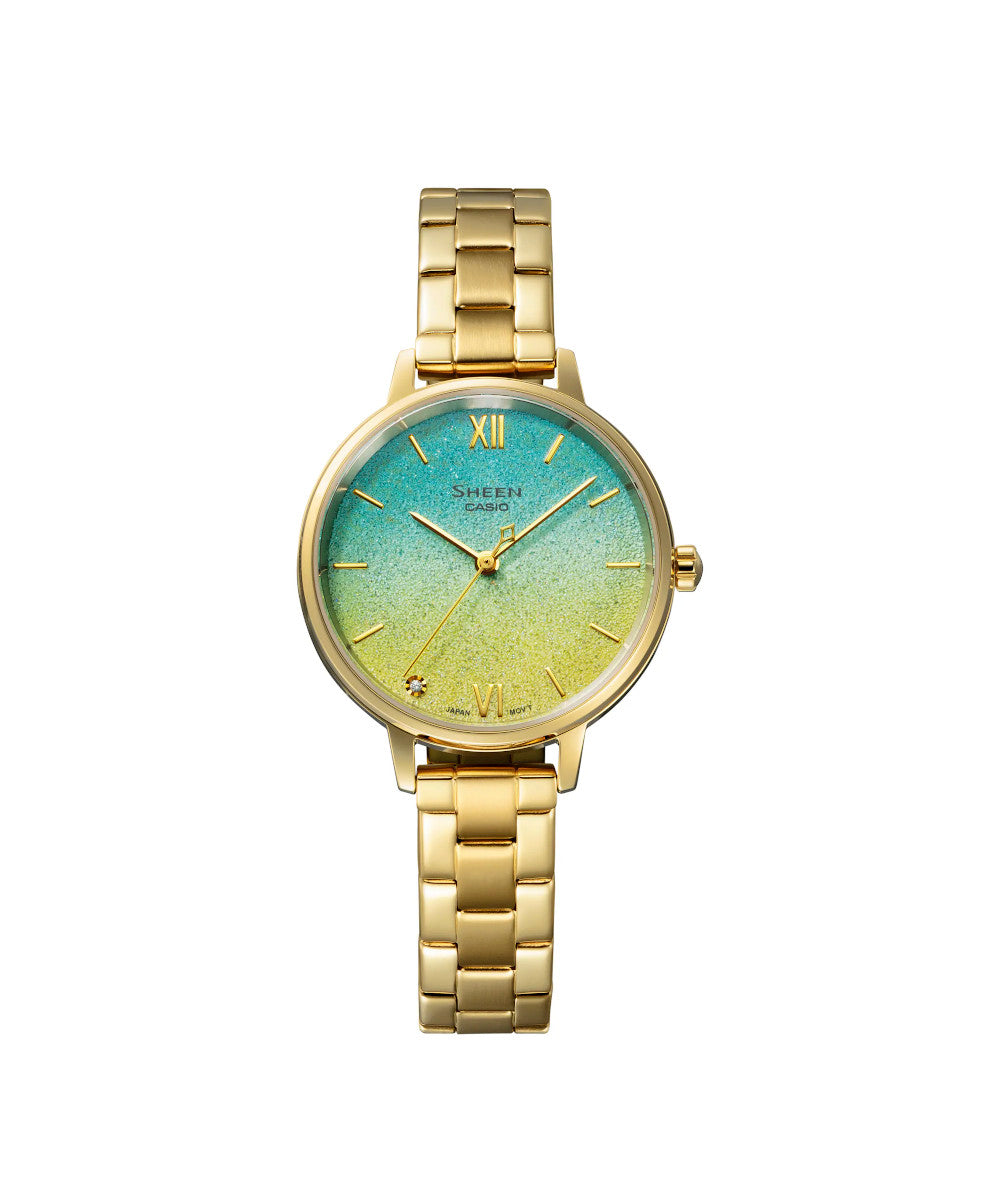 RELOJ PARA MUJER CASIO SHEEN SHE-4548G-2AUDF -AZUL