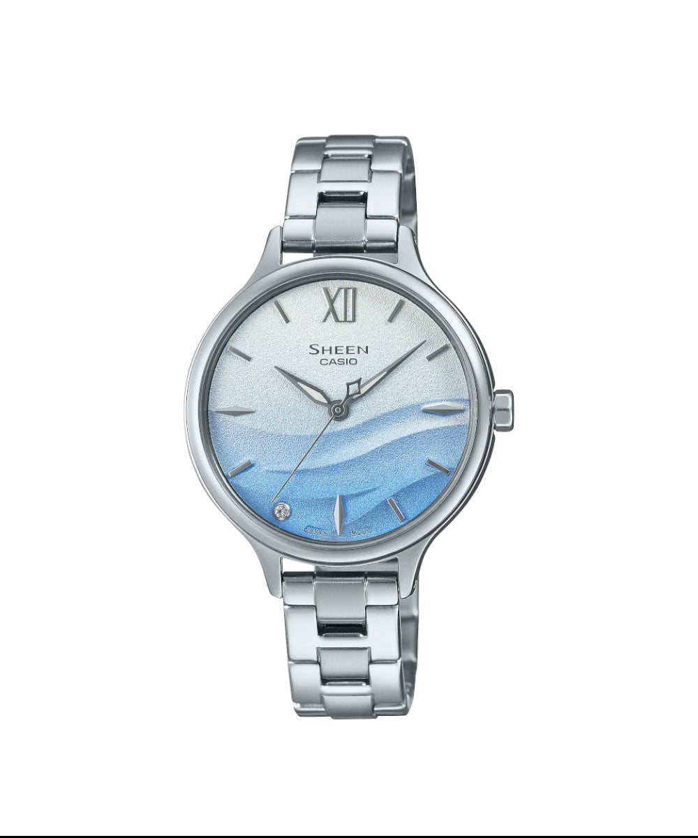 RELOJ PARA MUJER CASIO SHEEN SHE-4550D-2AUDF -AZUL