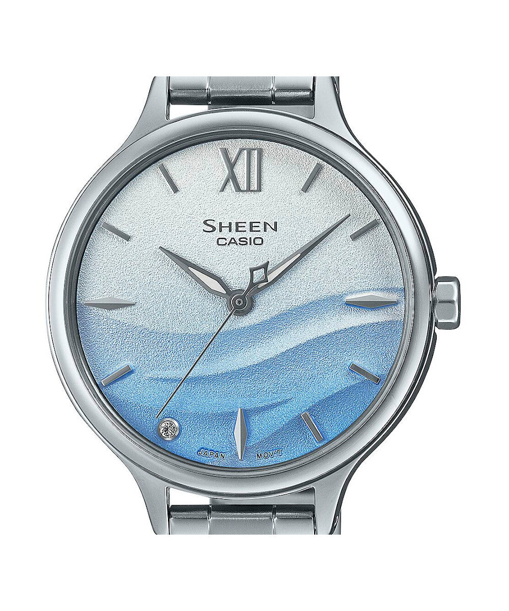 RELOJ PARA MUJER CASIO SHEEN SHE-4550D-2AUDF -AZUL