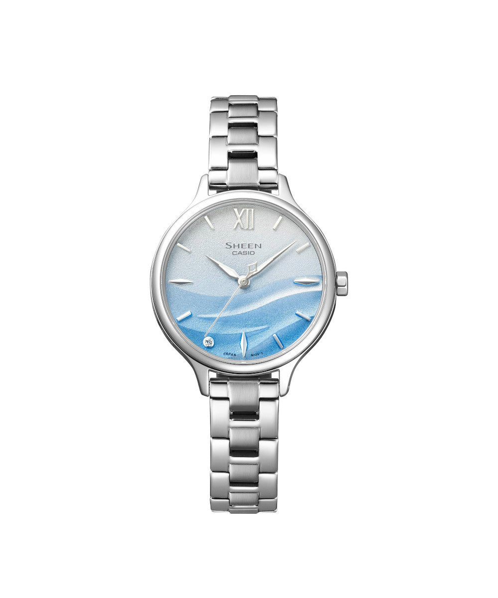 RELOJ PARA MUJER CASIO SHEEN SHE-4550D-2AUDF -AZUL