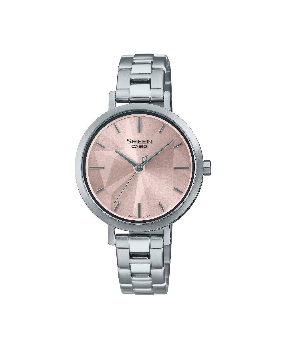 RELOJ PARA MUJER CASIO SHEEN SHE-4558D-4AUDF -ROSADO