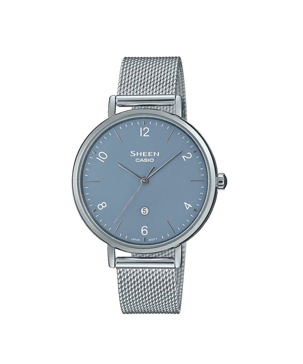RELOJ PARA MUJER CASIO SHEEN SHE-4562M-2AUDF -AZUL