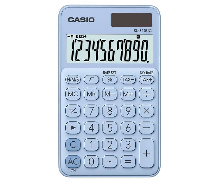 CALCULADORA CASIO - MI ESTILO SL-310UC-LB-W-DC