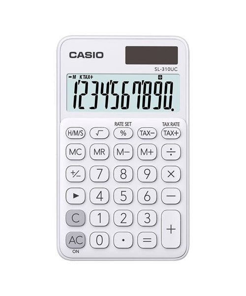 CALCULADORA CASIO - MI ESTILO SL-310UC-WE-W-DC
