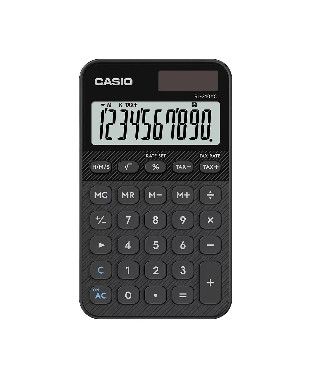 CALCULADORA CASIO - MI ESTILO SL-310YC-BK-W-DP